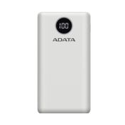 Batería portátil de 20.000 mAh con pantalla, blanco