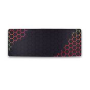 Pad mouse de 30 x 80 cm hexágonos de colores