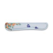 Descansamuñecas de 46 x 8.6 cm flores y aves