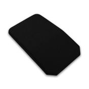 Pad mouse de 29 x 18 cm, negro