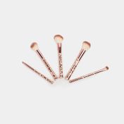 Set de brochas para maquillaje x7 piezas rosadas