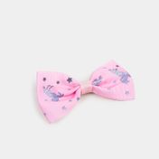 Balaca con moño rosado unicornios