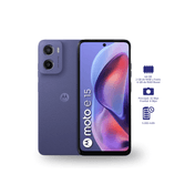 Combo de celular Motorola E15, RAM 2 GB, 64 GB, morado + batería Belkin de 10.000 mAh + Smartwatch Havit