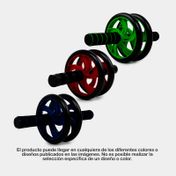 Rueda doble para ejercicio abdominal con espuma (surtido)