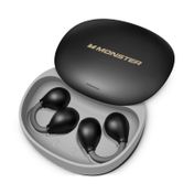 Audífonos de conducción abierta con Bluetooth AC500, negros