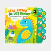 Al ritmo de los dinos: un libro para tocar y escuchar