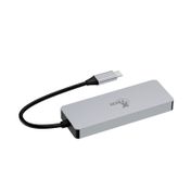 Lector de tarjetas 2 en 1 USB Xtech, gris