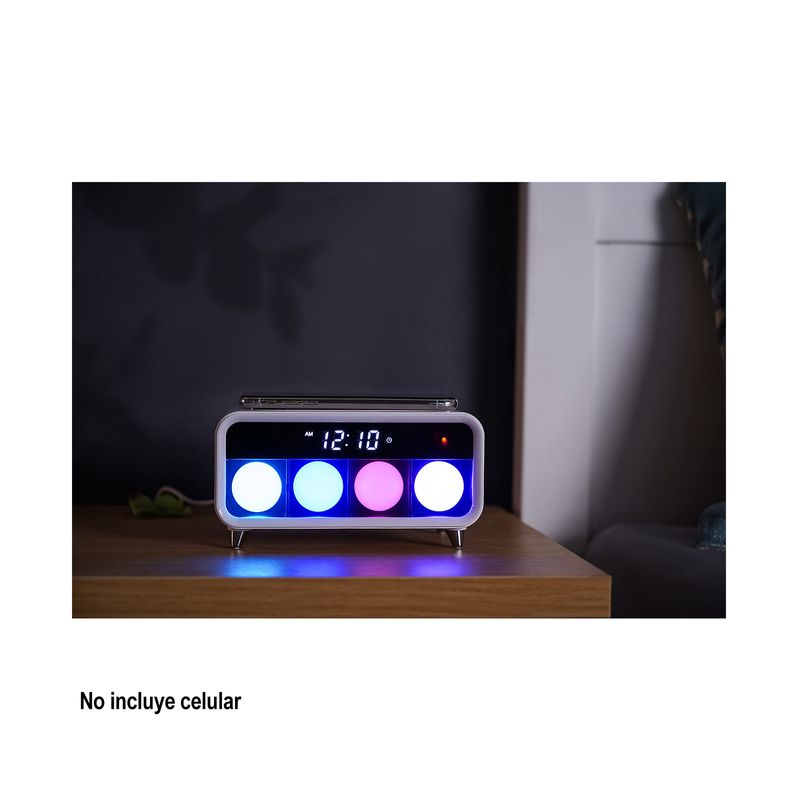 Reloj-digital-de-mesa-con-bombillos-cargador-10W-blanco-677336