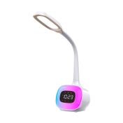 Reloj digital de mesa con lámpara