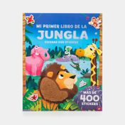 Mi primer libro de la jungla escenas con stickers