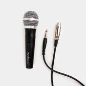 Micrófono alámbrico negro RC-78XLR