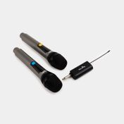 Micrófono inalámbrico gris RC-U8092 x 2 unidades