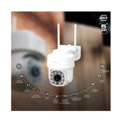 Cámara inteligente Nexxt con movimiento exterior 2K, blanca