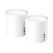 Router TP-Link Mesh Deco X10 AX1500 x 2 unidades con 2 puertos, blanco