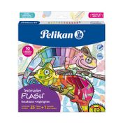 Resaltadores Pelikan flash camaleón x26 unidades
