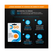 Pin virtual DirecTV GO