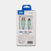 Cable USB-C a USB-A de 1.2 metros, verde