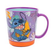 Mug de 410ml antivuelco Stitch aloha