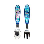 Set de cubiertos infantiles Stitch x2 piezas