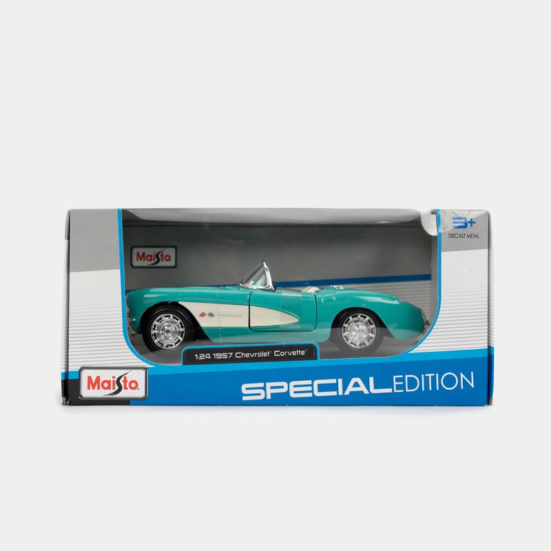 carro-coleccionable-1-24-chevrolet-corvette-1957-7701016374415