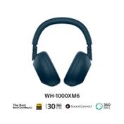 Audífonos inalámbricos de diadema Sony WH1000XM6, azules
