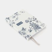 Agenda diaria práctica vintage flores 2026
