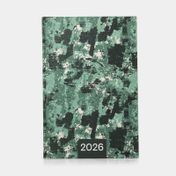 Agenda diaria práctica camuflado 2026