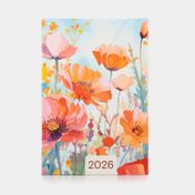 Agenda diaria Premium floral 2026