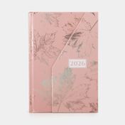 Agenda diaria Premium hojas de arce 2026