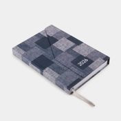 Agenda diaria Premium Jean azul 2026