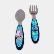 Set de cubiertos infantiles Stitch x2 piezas