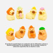 Borrador capibara x4 unidades (surtido)