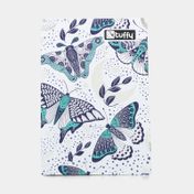 Cuaderno 85 cuadriculado cosido 7 materias de 232 hojas mariposa