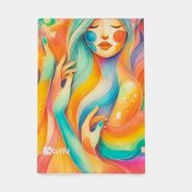 Cuaderno 85 cuadriculado cosido 7 materias de 232 hojas Lady