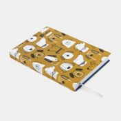 Cuaderno 85 cuadriculado cosido 7 materias de 232 hojas Dogs
