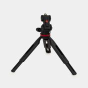 Trípode para celular de 30 cm con 2 alturas, negro