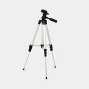 Trípode expandible de 106 cm con soporte para cámara  y ajuste de 3 alturas