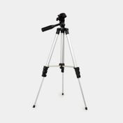 Trípode expandible de 106 cm con soporte para cámara  y ajuste de 3 alturas