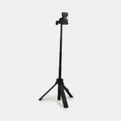 Trípode de 67 cm para celular con 5 secciones, negro