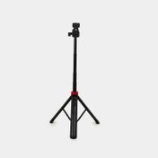 Trípode de 67 cm para celular con 5 secciones, negro