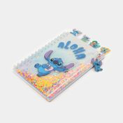 Cuaderno A5 rayas argollado de 80 hojas Stitch