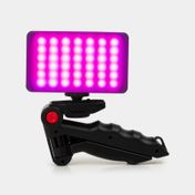 Panel de luz led RGB recargable de 13 W con soporte