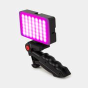 Panel de luz led RGB recargable de 13 W con soporte