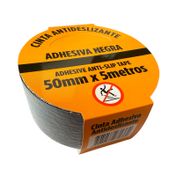 Cinta antideslizante adhesiva negra 50mm X 5metros