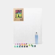 Kit de pintura por números gato en bosque