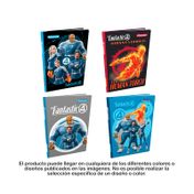 Cuaderno cosido cuadriculado Fantastic 4 de 100 hojas (surtido)