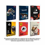 Cuaderno argollado cuadriculado Jurassic World de 80 hojas (surtido)