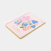 Cuaderno 105 rayas argollado de 96 hojas Garden (surtido)