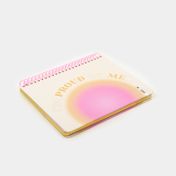 Cuaderno 85 rayas argollado de 96 hojas pastel (surtido)