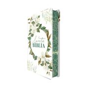 Santa Biblia Reina Valera edición Flores verdes